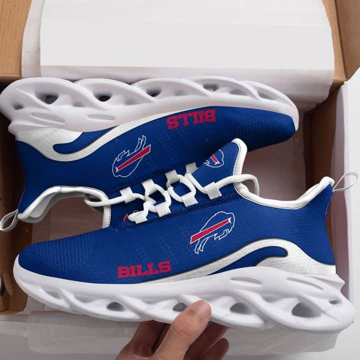Buffalo Bills White Max Soul Shoes 1 Buffalo Bills White Max Soul Shoes