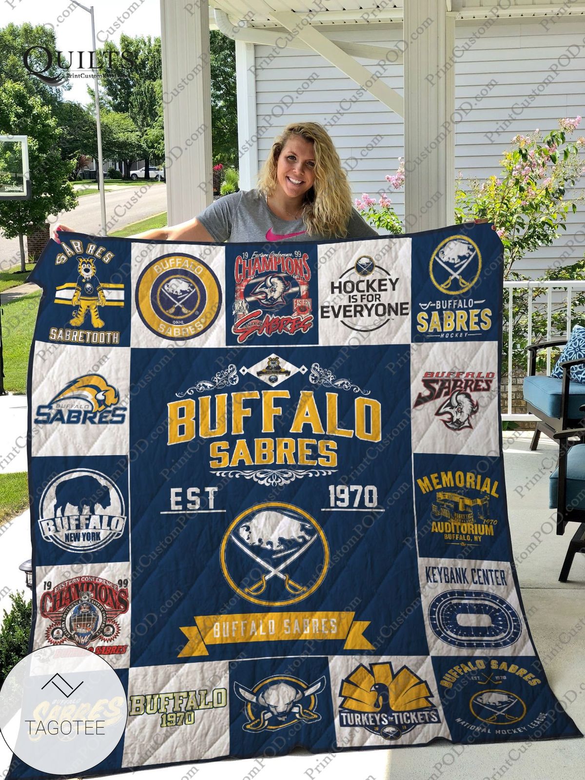Buffalo Sabres A1 Blanket 1 Buffalo Sabres A1 Blanket