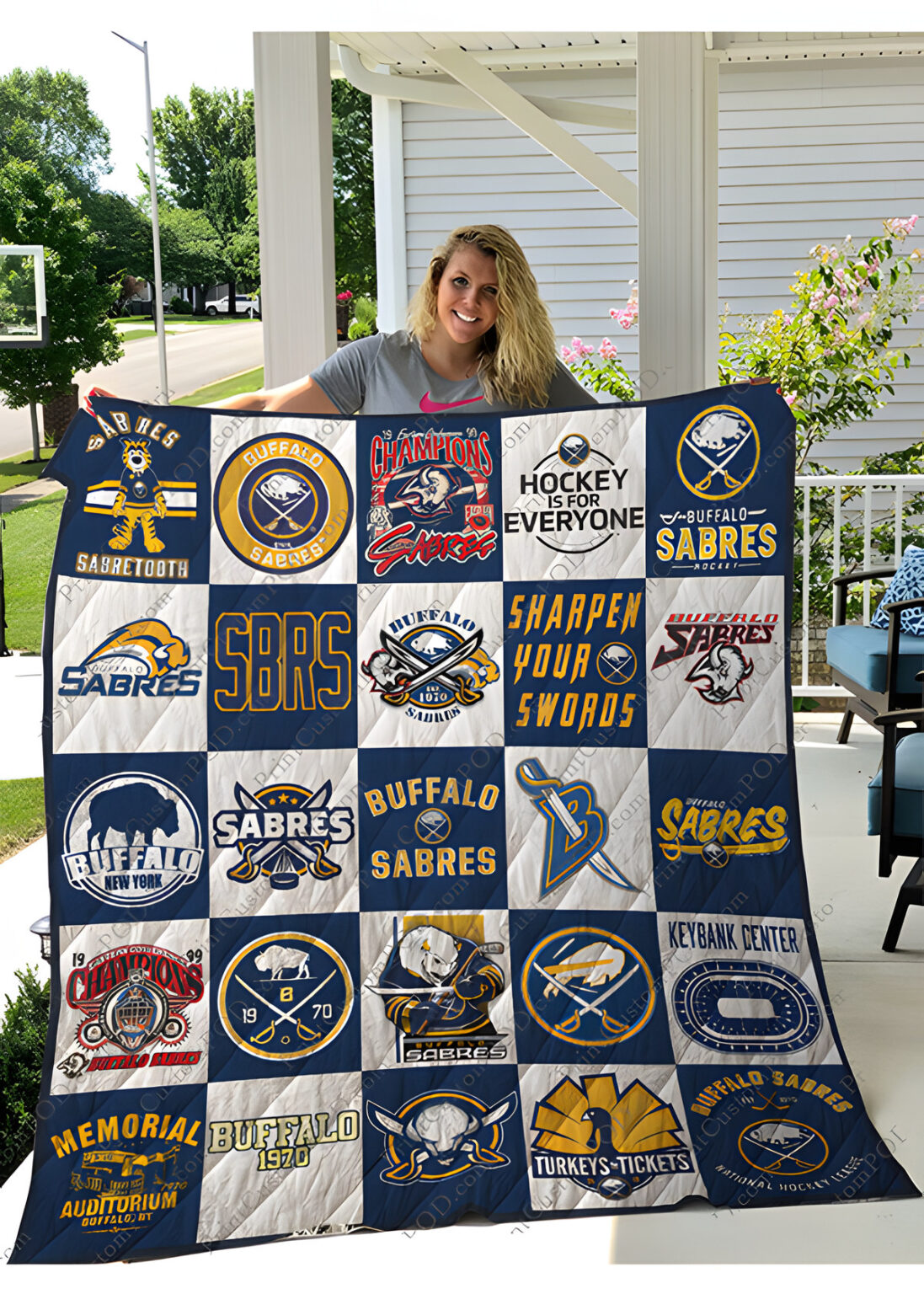 Buffalo Sabres Blanket 1 Buffalo Sabres Blanket