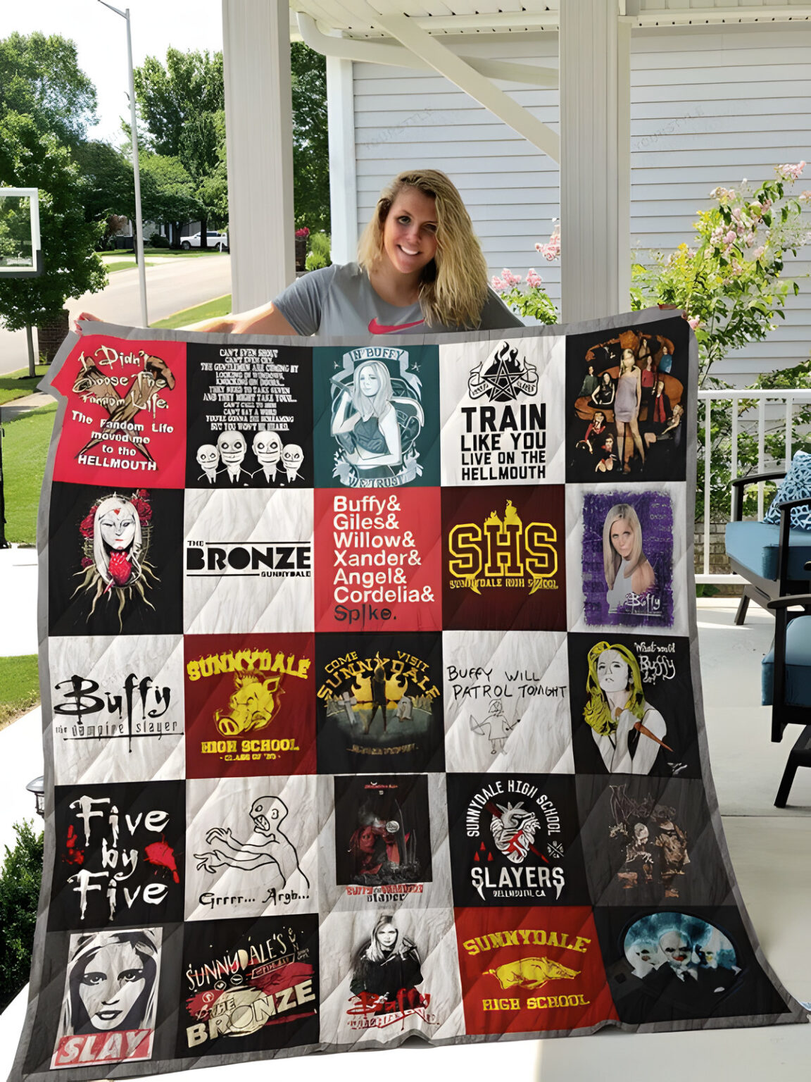 Buffy The Vampire Slayer 1 Blanket 1 Buffy The Vampire Slayer 1 Blanket