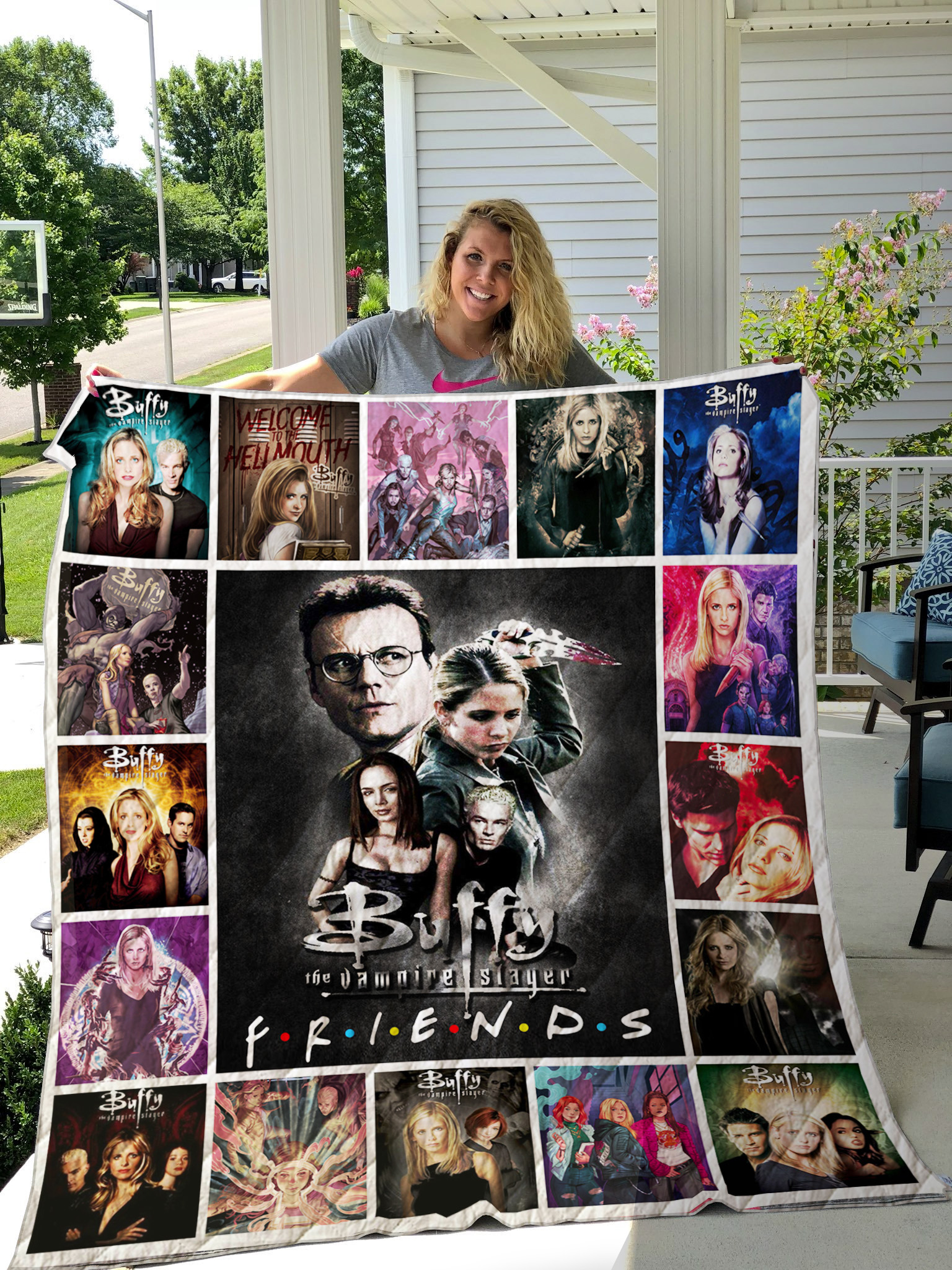 Buffy The Vampire Slayer Blanket 1 Buffy The Vampire Slayer Blanket