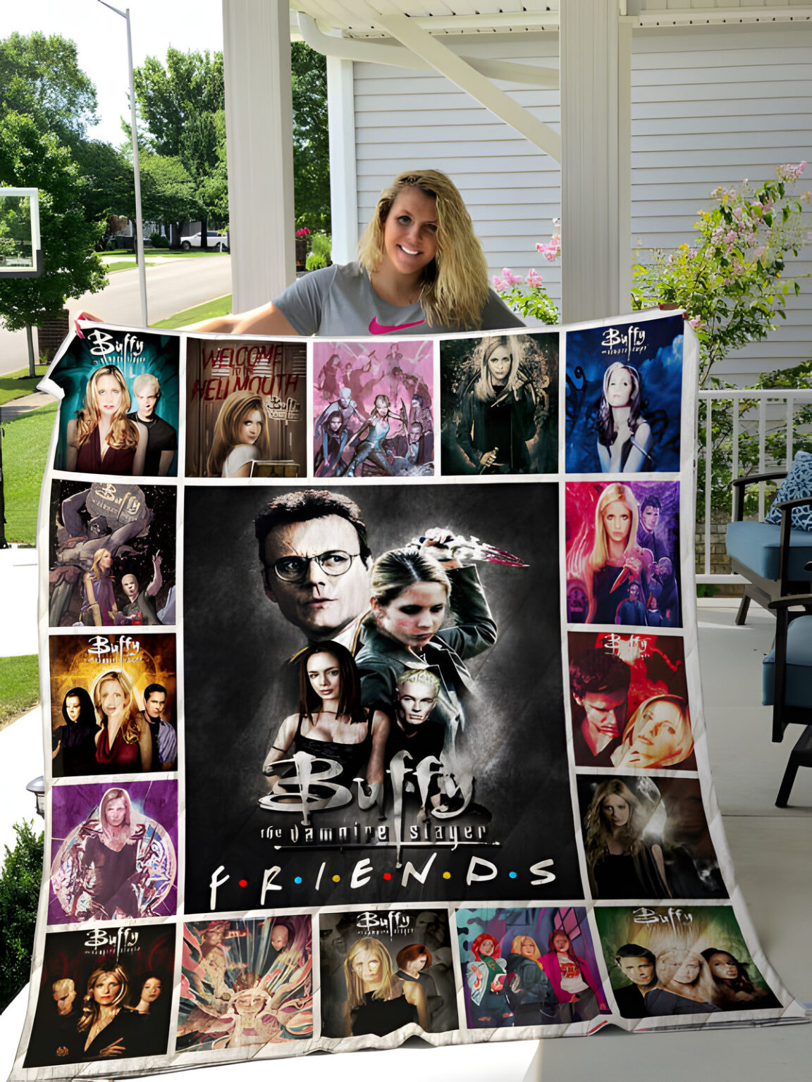 Buffy The Vampire Slayer Blanket 1 Buffy The Vampire Slayer Blanket