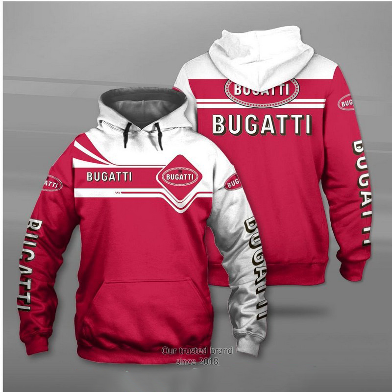 Bugatti Hoodie Zip Hoodie 3D 1 Bugatti Hoodie Zip Hoodie 3D