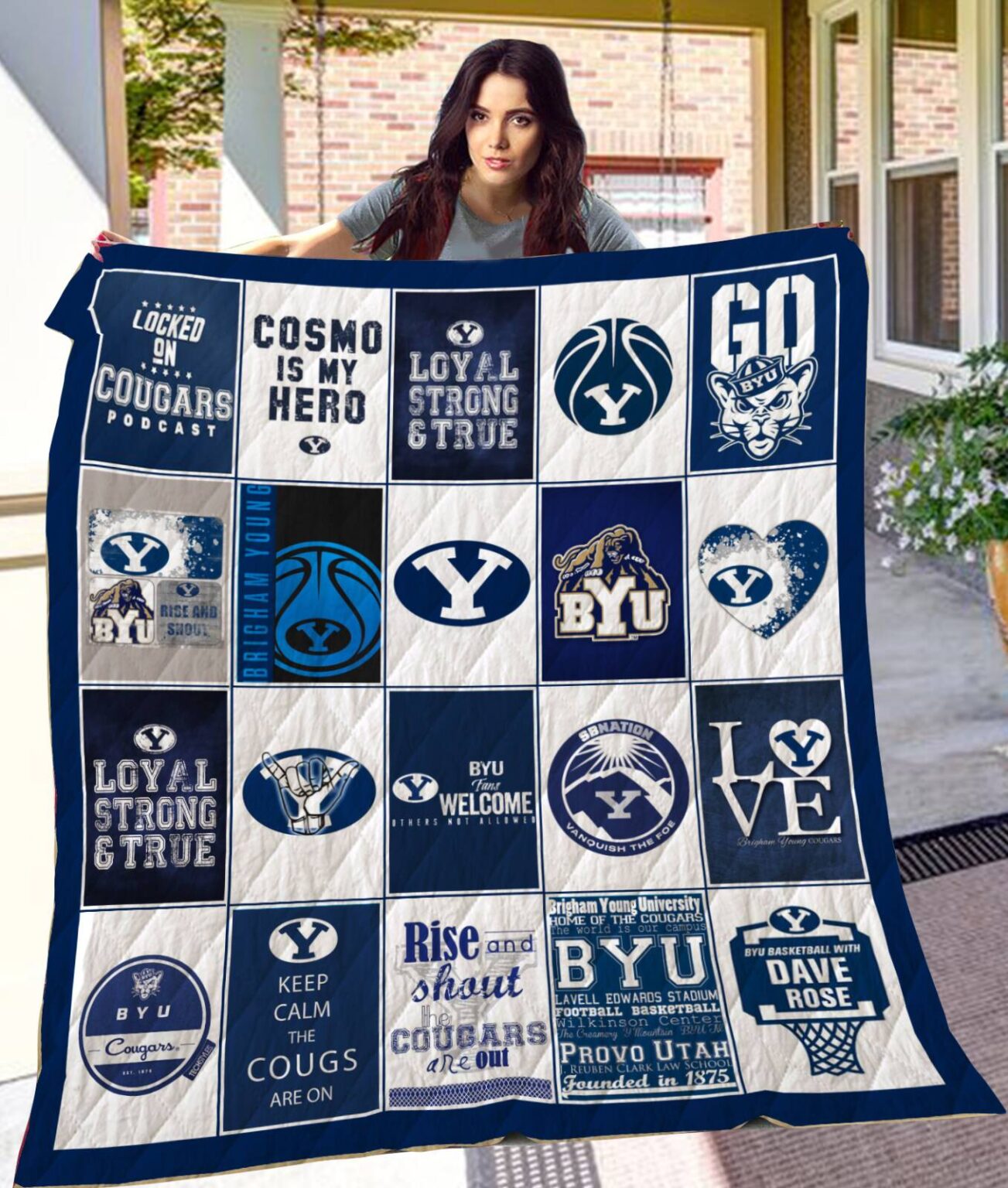 Byu Cougars Blanket 1 Byu Cougars Blanket