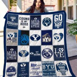 Byu Cougars Blanket