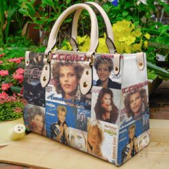 C. C. Catch Leather Handbag