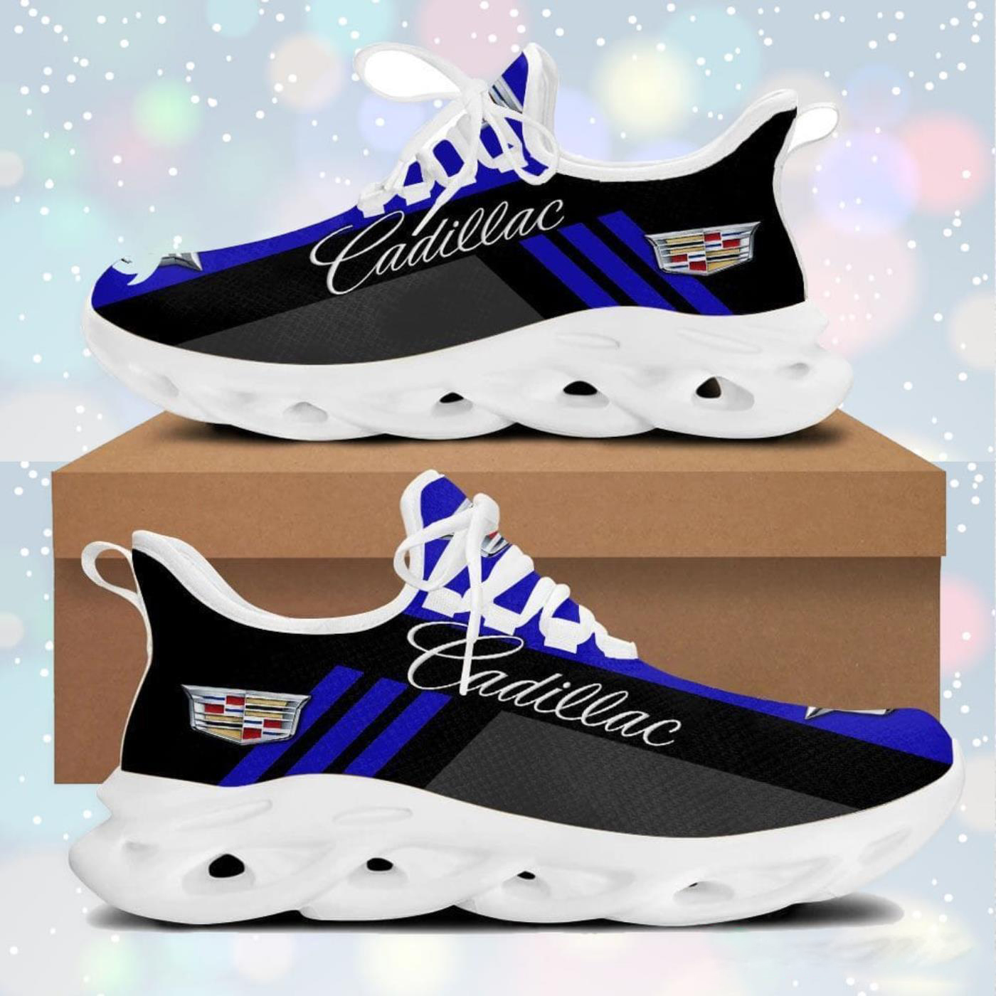 Cadillac Blue White Max Soul Shoes 1 Cadillac Blue White Max Soul Shoes