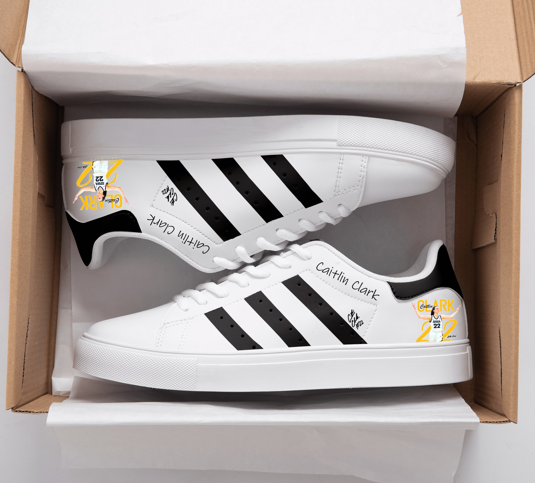 Caitlin Clark Stan Smith Shoes 1 Caitlin Clark Stan Smith Shoes