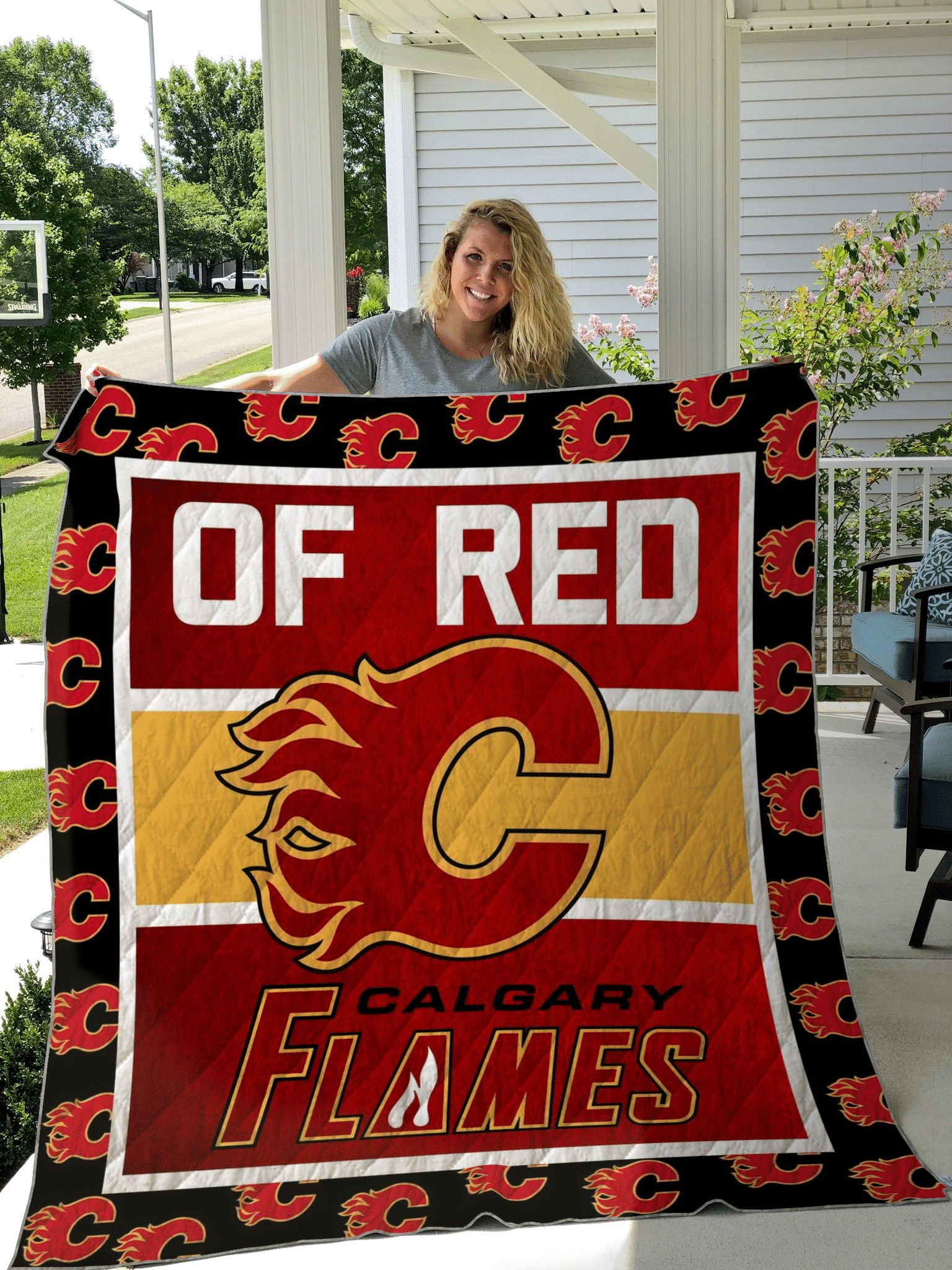 Calgary Flames Blanket 1 Calgary Flames Blanket
