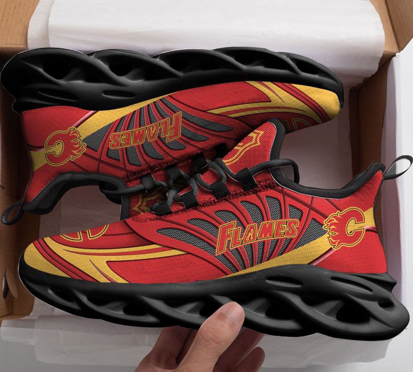 Calgary Flames Max Soul Shoes 1 Calgary Flames Max Soul Shoes