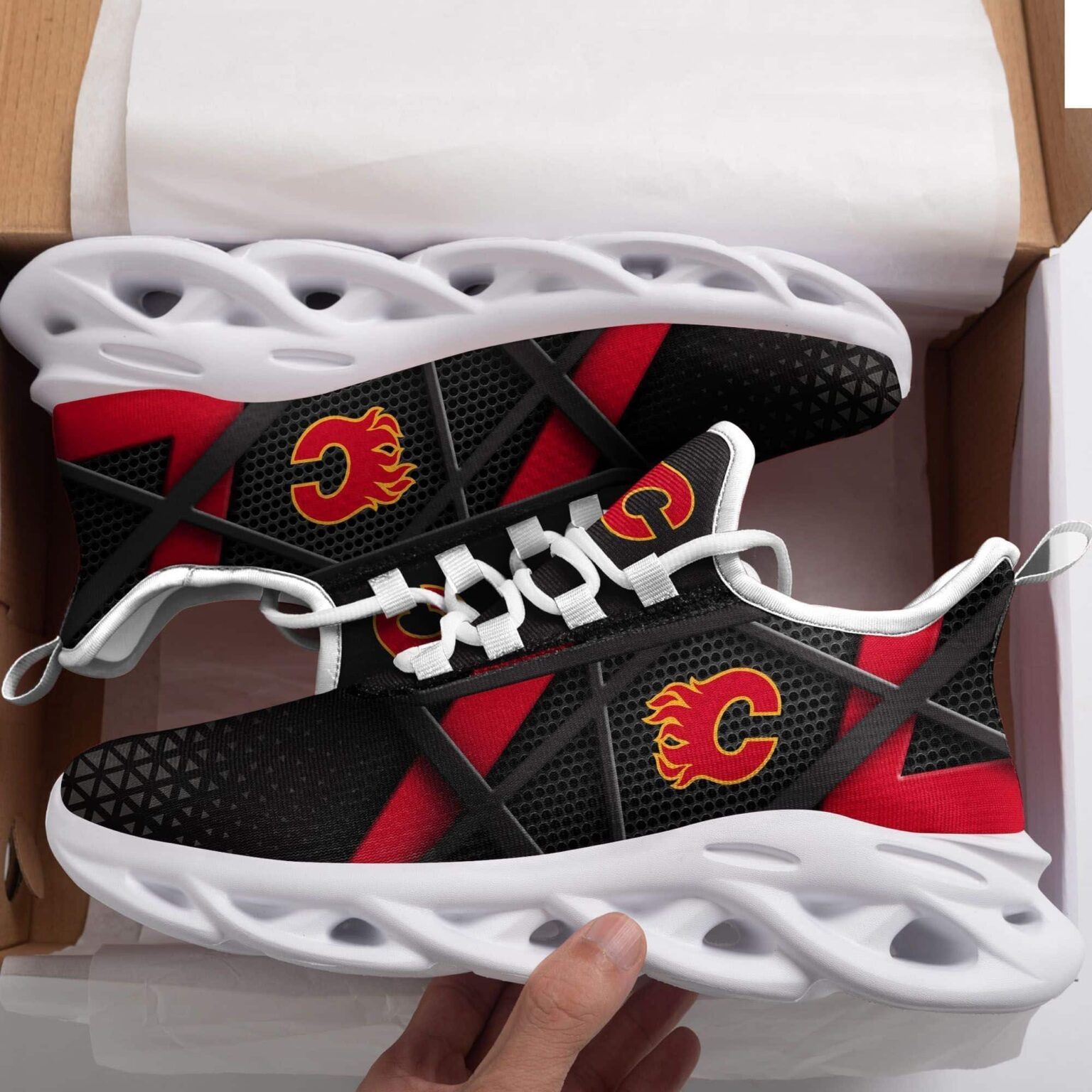 Calgary Flames Max Soul Shoes 1 Calgary Flames Max Soul Shoes
