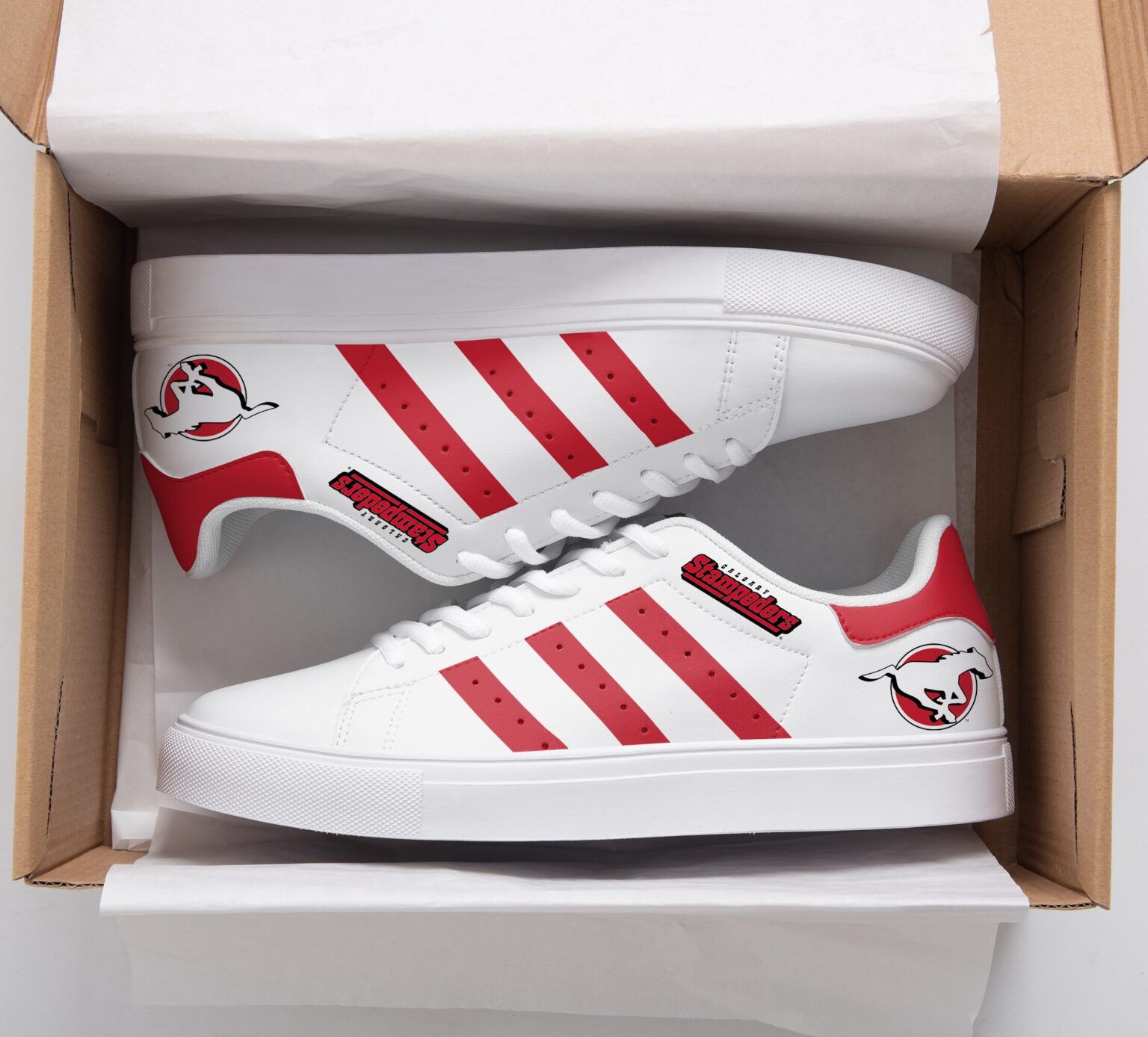 Calgary Stampeders Stan Smith Shoes 1 Calgary Stampeders Stan Smith Shoes