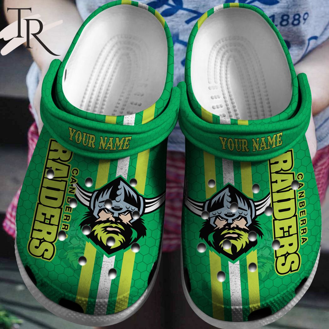 Canberra Raiders Clogs Shoes 1 Canberra Raiders Clogs Shoes