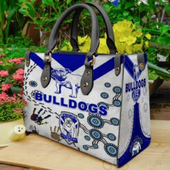 Canterbury Bankstown Bulldogs Leather Handbag