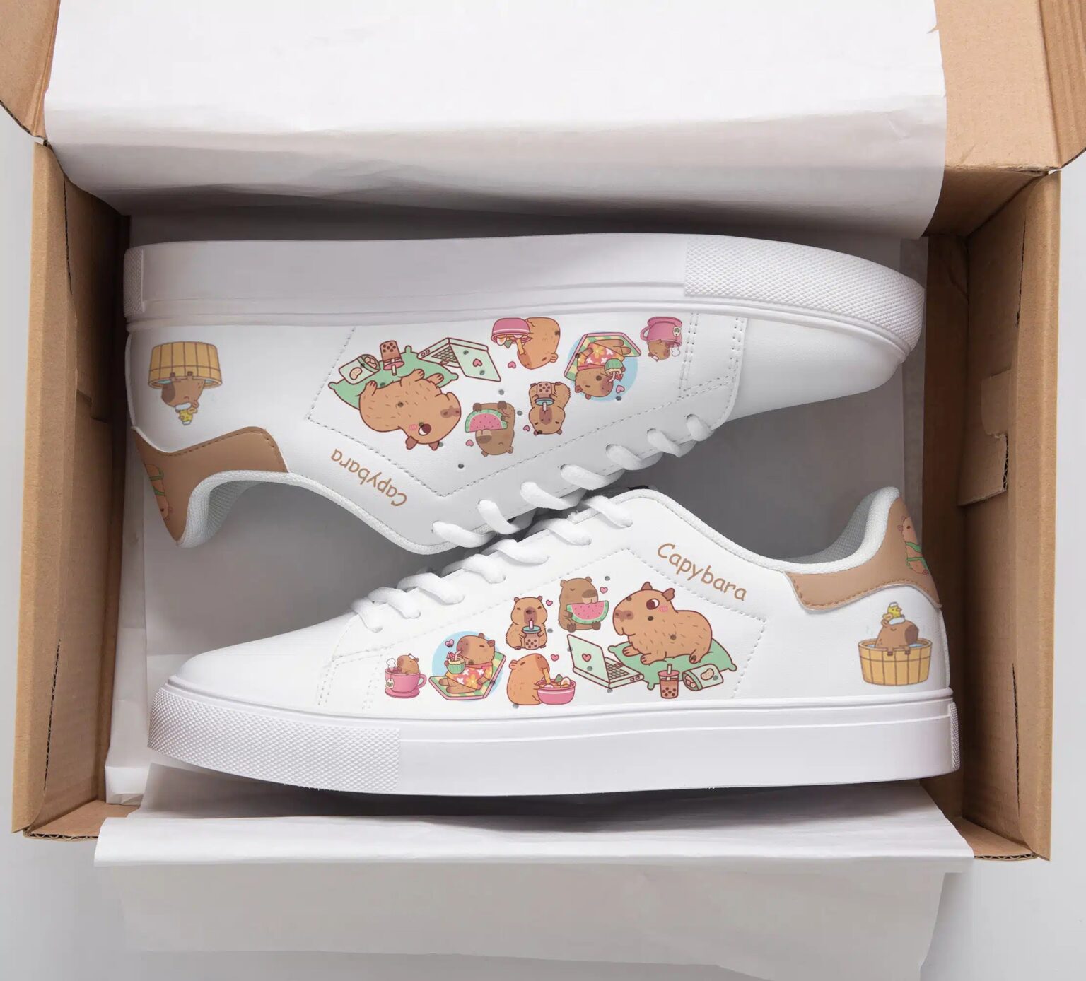 Capybara Stan Smith Shoes 1 Capybara Stan Smith Shoes