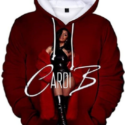 Cardi B Zip Hoodie