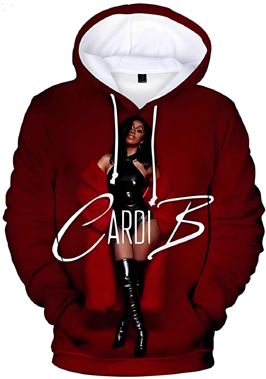 Cardi B Zip Hoodie 1 Cardi B Zip Hoodie