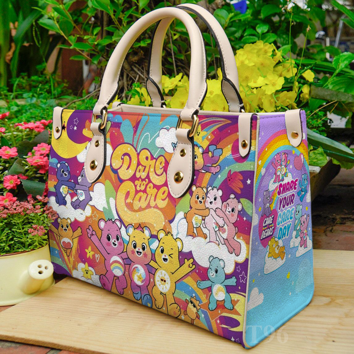 Care Bears Leather Handbag 1 Care Bears Leather Handbag