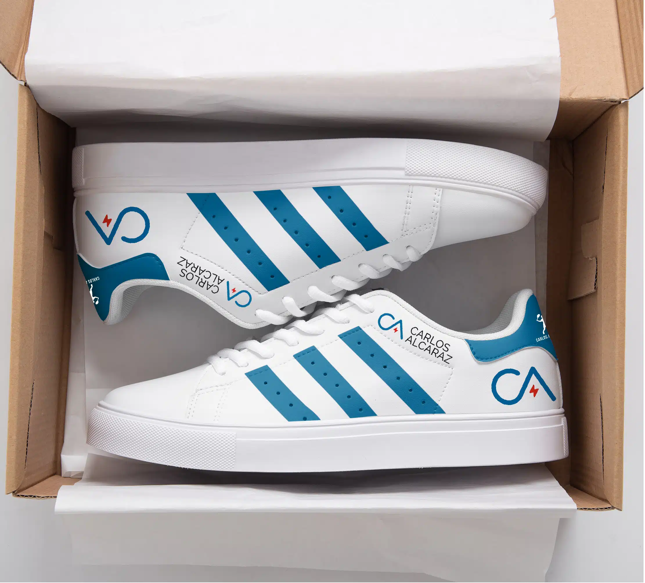 Carlos Alcaraz Stan Smith Shoes 1 Carlos Alcaraz Stan Smith Shoes