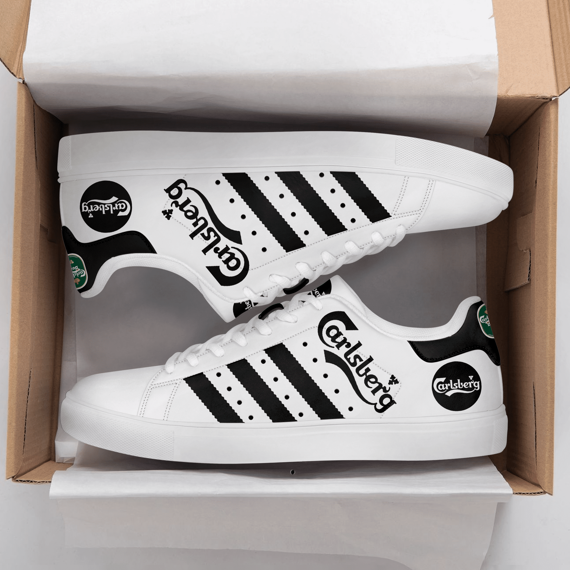 Carlsberg Stan Smith Shoes 1 Carlsberg Stan Smith Shoes