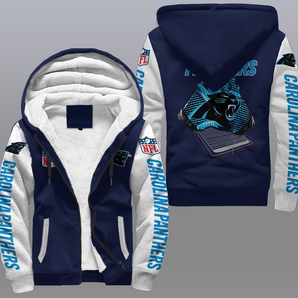 Carolina Panthers Fleece Jacket 1 Carolina Panthers Fleece Jacket