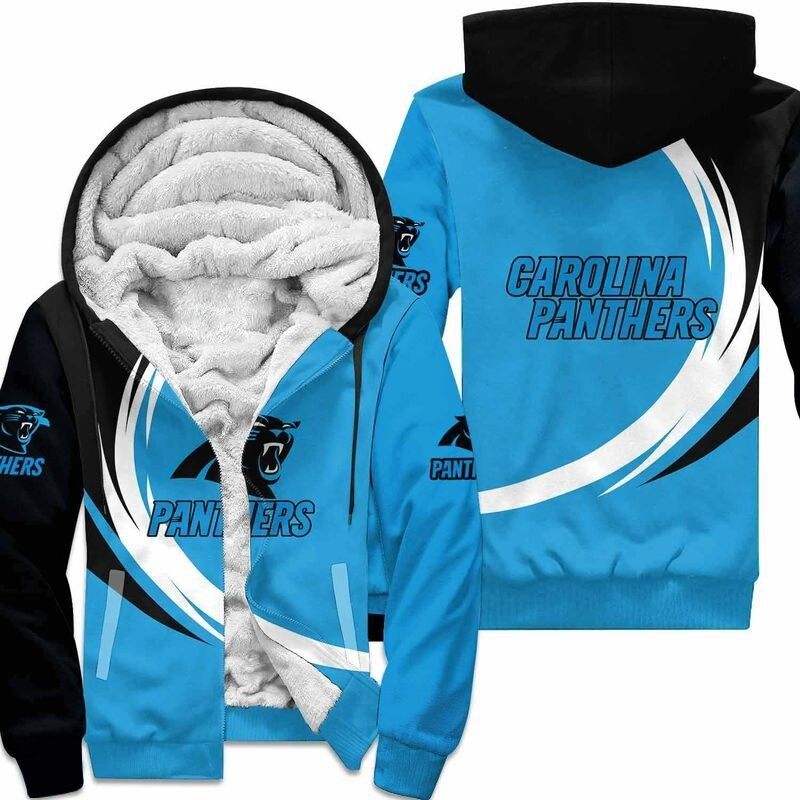Carolina Panthers I0 Fleece Jacket 1 Carolina Panthers I0 Fleece Jacket