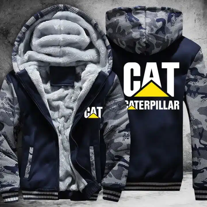 Caterpillar Camo Fleece Jacket 1 Caterpillar Camo Fleece Jacket