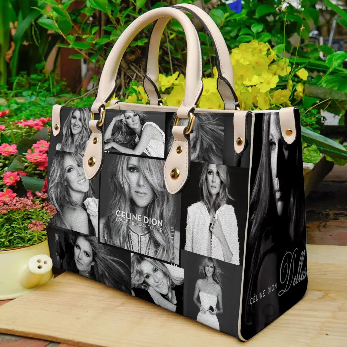 Celine Dion Leather Handbag 1 Celine Dion Leather Handbag