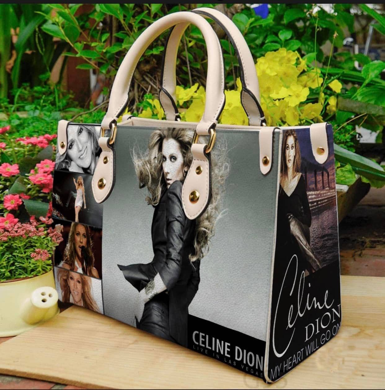 Celine Dion Leather Handbag 1 Celine Dion Leather Handbag