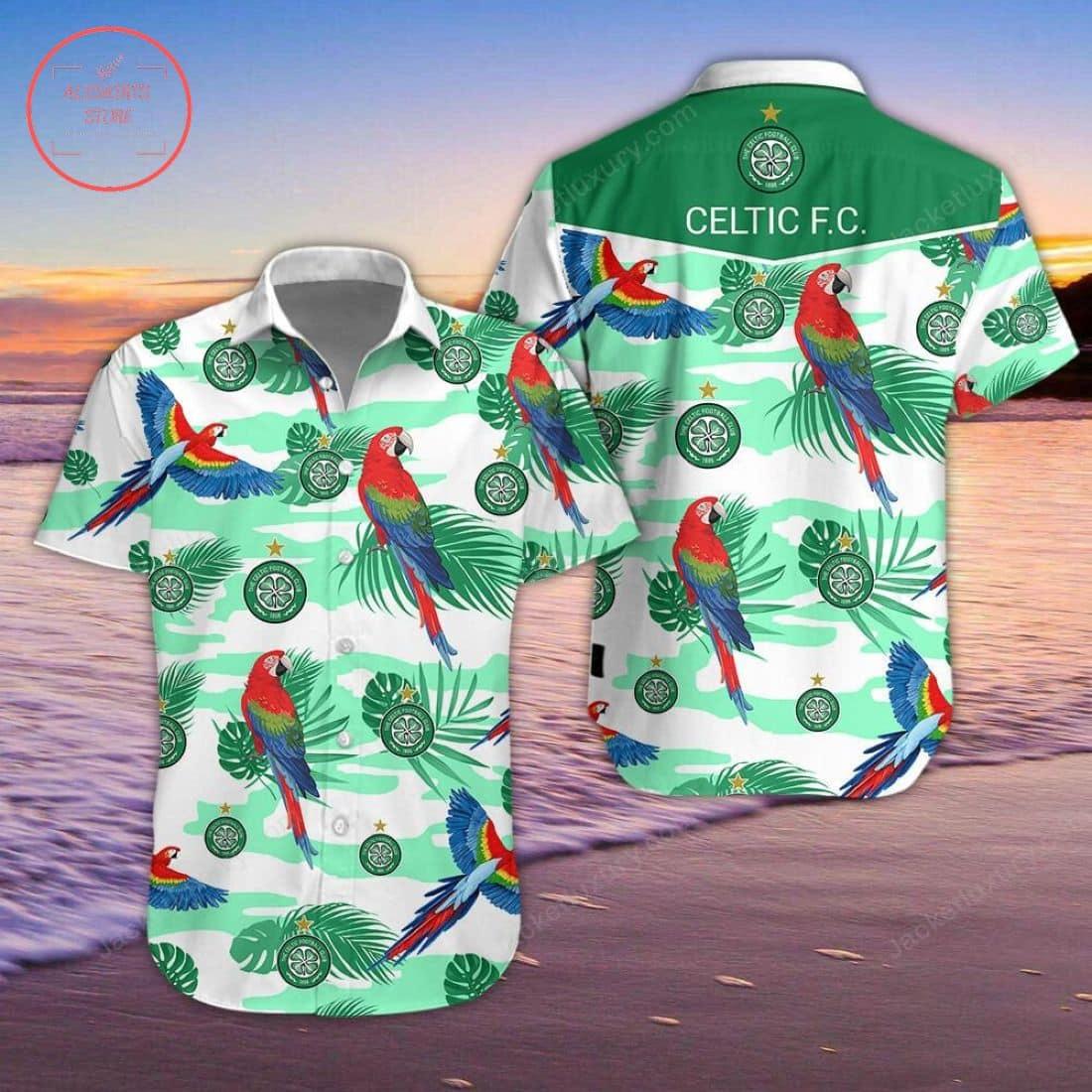 Celtic FC Hawaiian Shirt 1 Celtic FC Hawaiian Shirt
