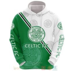 Celtic FC Hoodie Zip Hoodie 3D