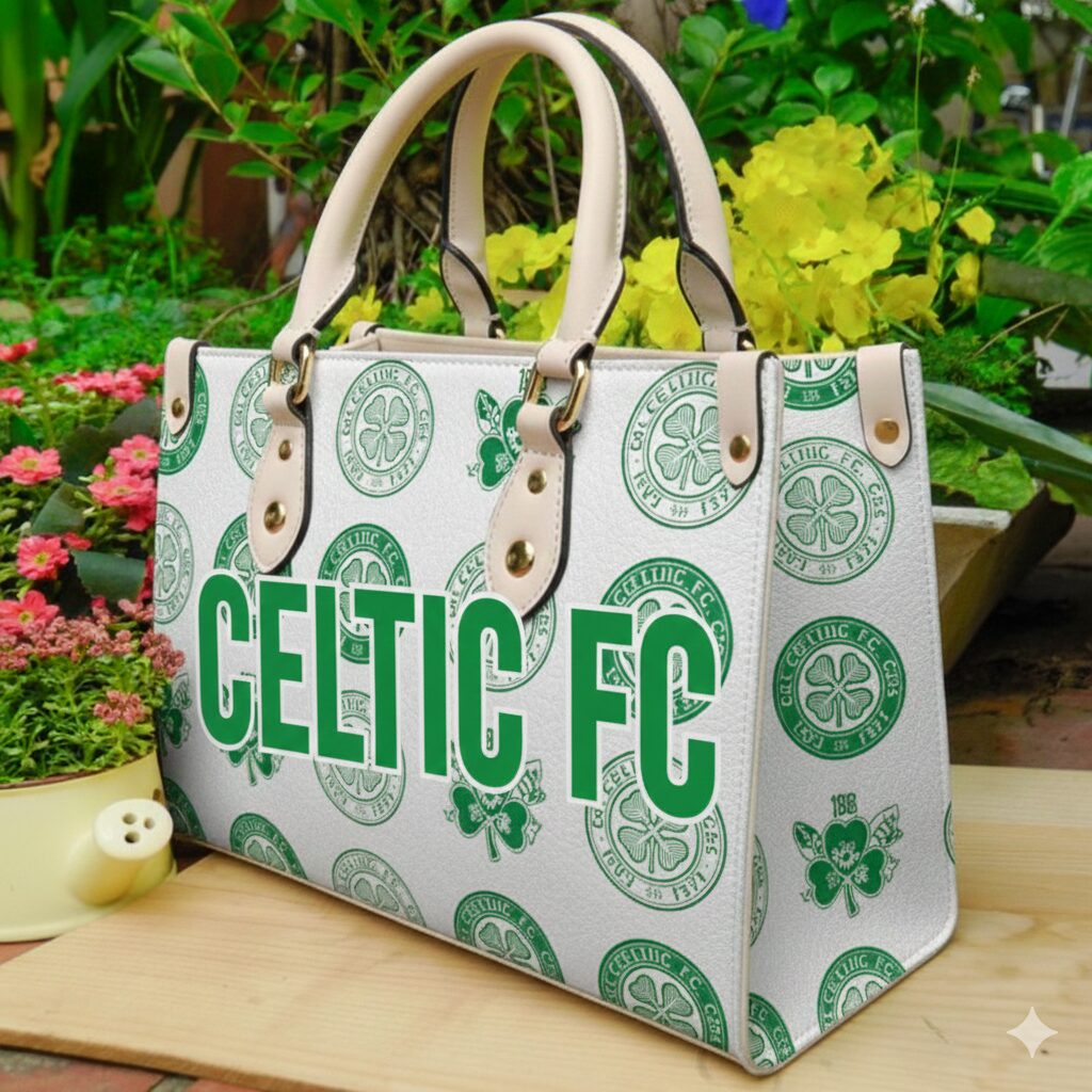 Celtic FC Leather Handbag 1 Celtic FC Leather Handbag