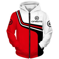 Cfmoto Hoodie Zip Hoodie 3D