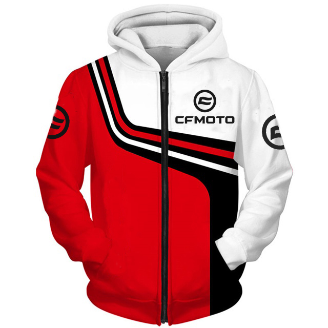 Cfmoto Hoodie Zip Hoodie 3D 1 Cfmoto Hoodie Zip Hoodie 3D
