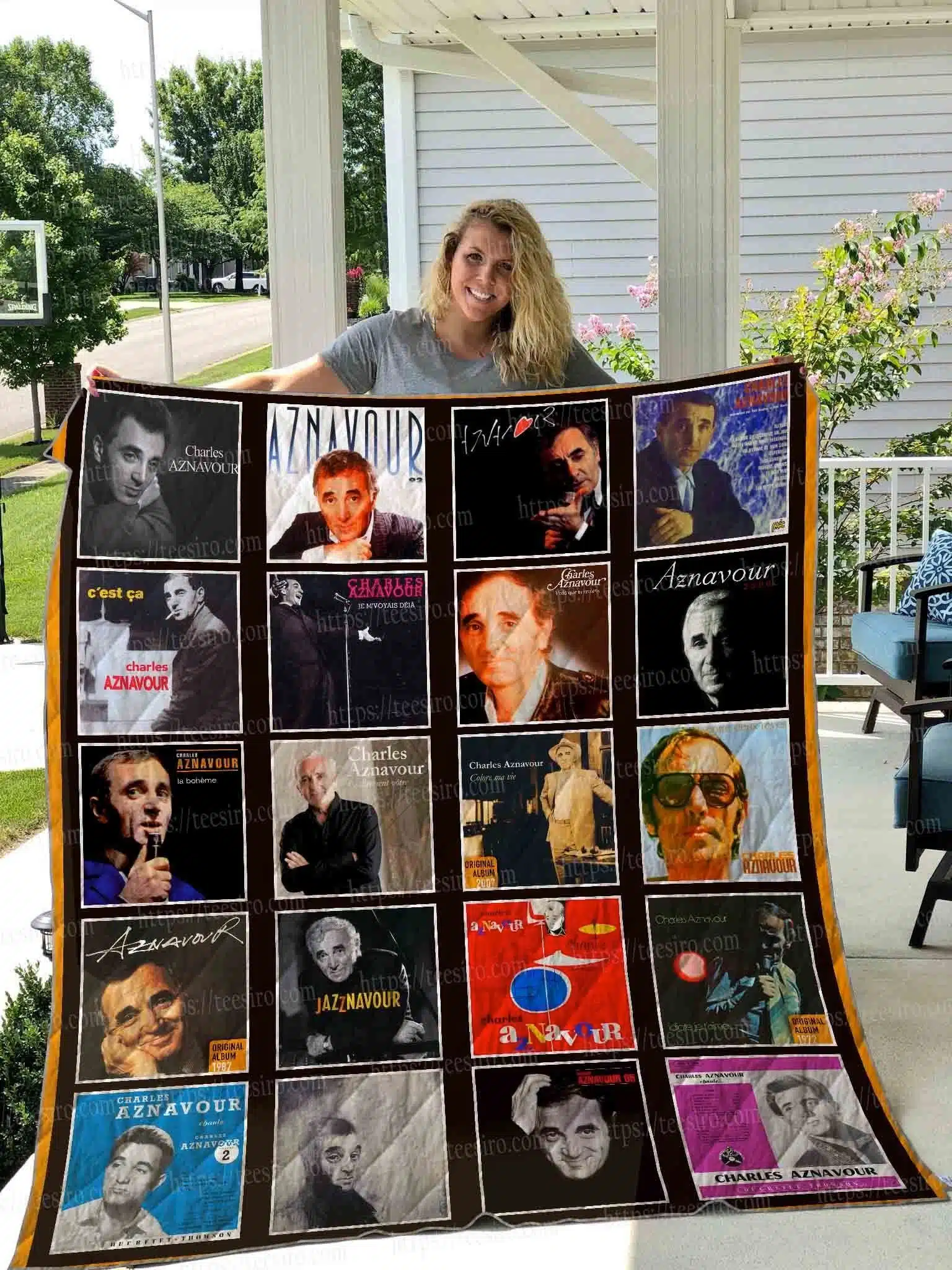 Charles Aznavour Blanket 1 Charles Aznavour Blanket