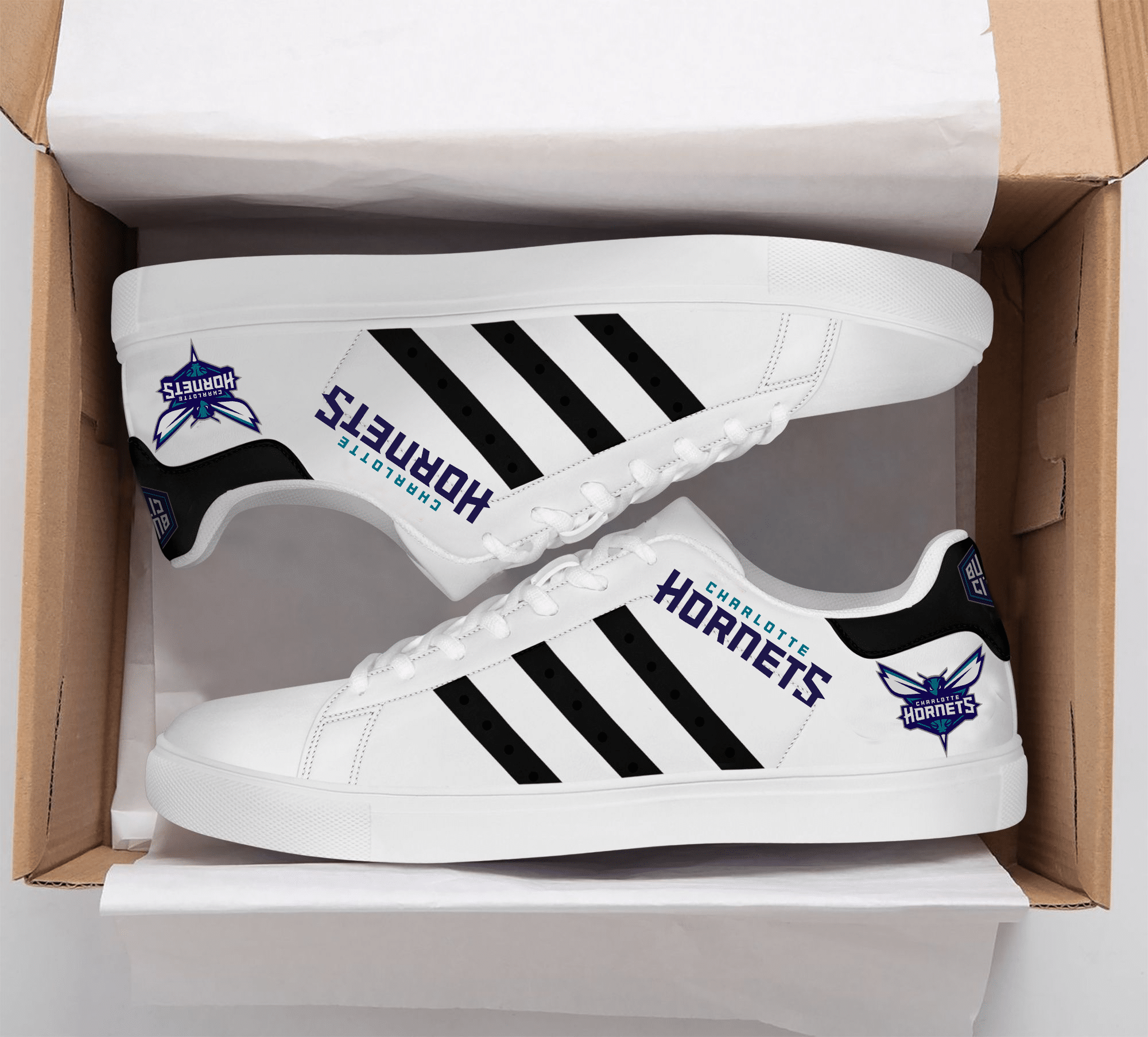 Charlotte Hornets Stan Smith Shoes 1 Charlotte Hornets Stan Smith Shoes