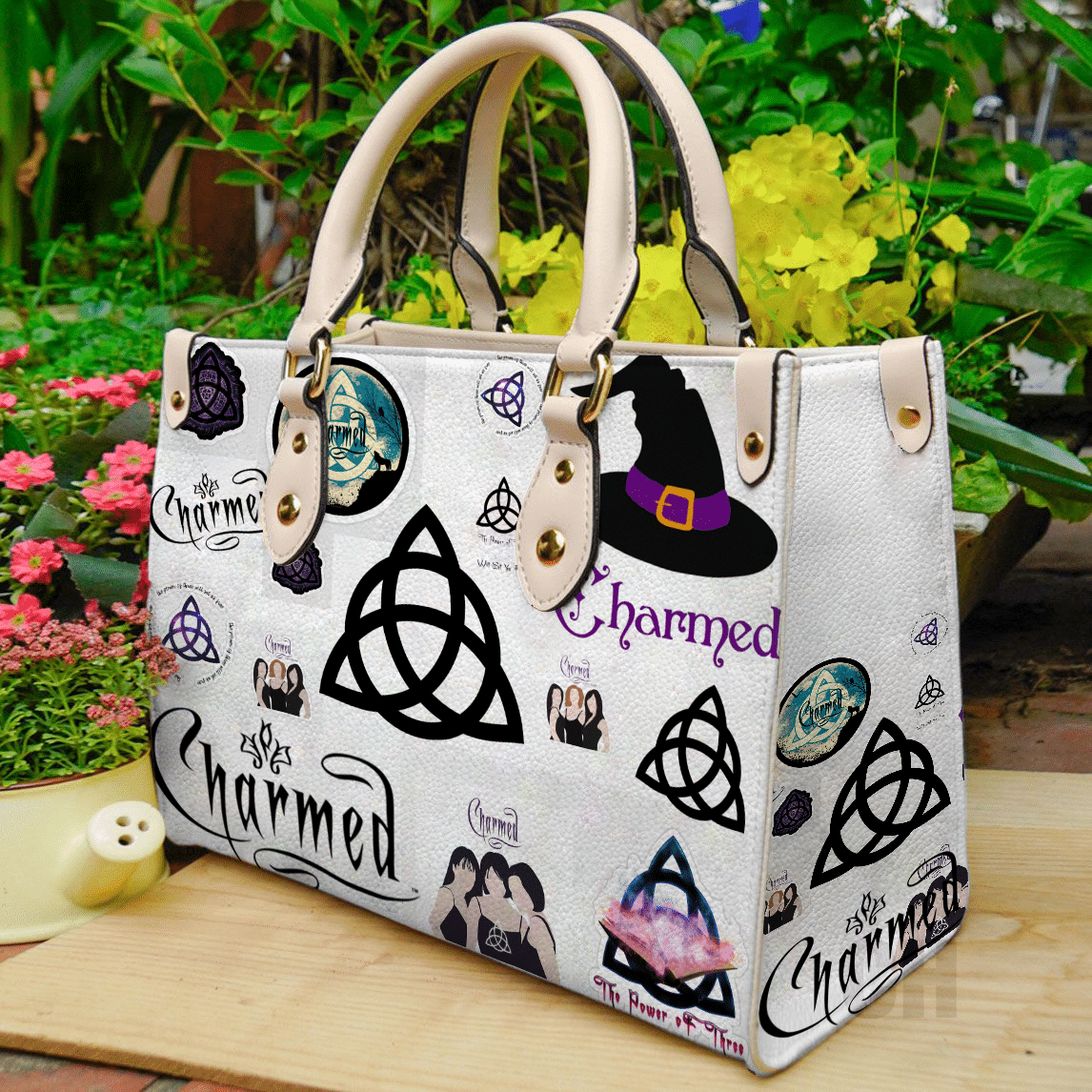 Charmed Leather Handbag 1 Charmed Leather Handbag