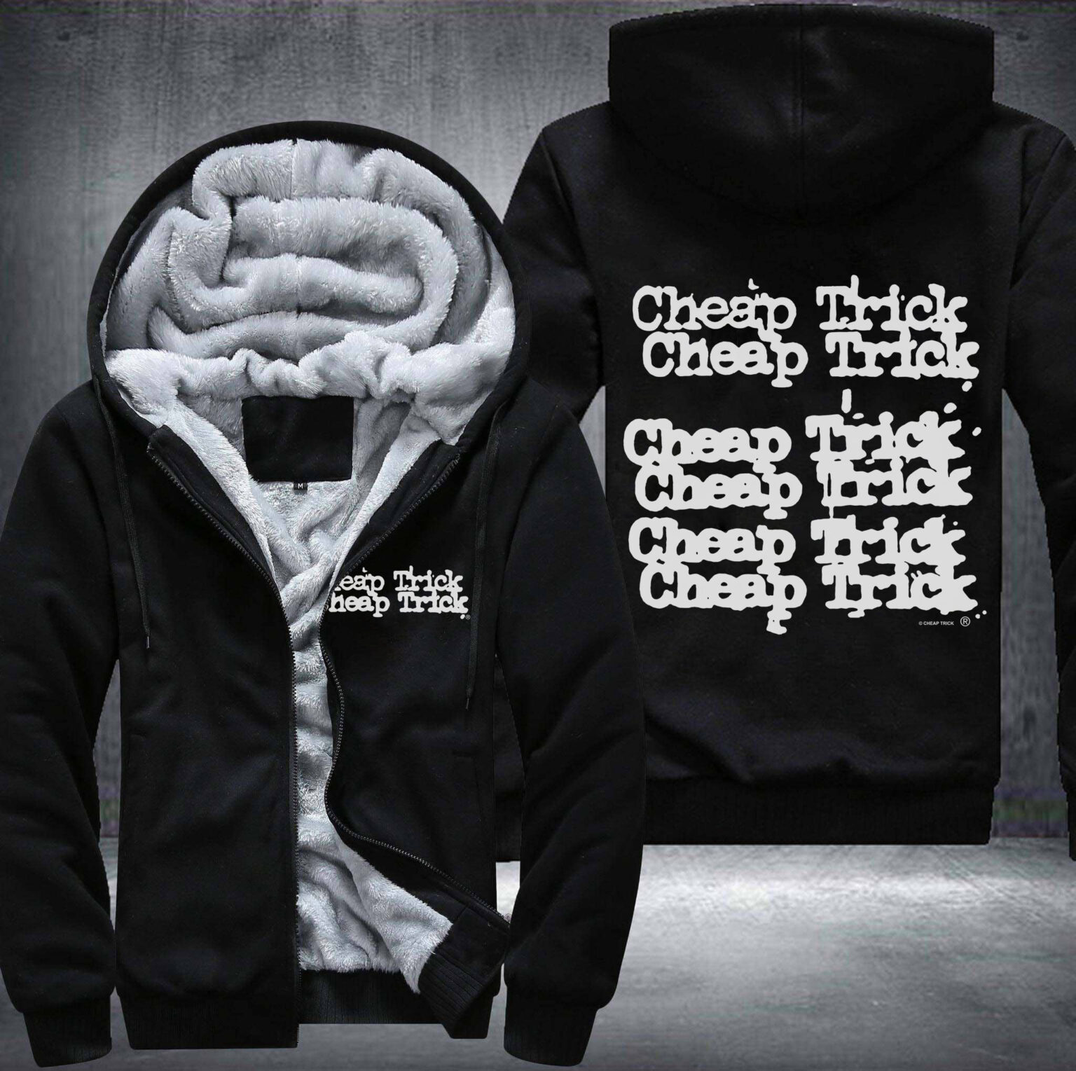 Cheap Trick Fleece Jacket 1 Cheap Trick Fleece Jacket