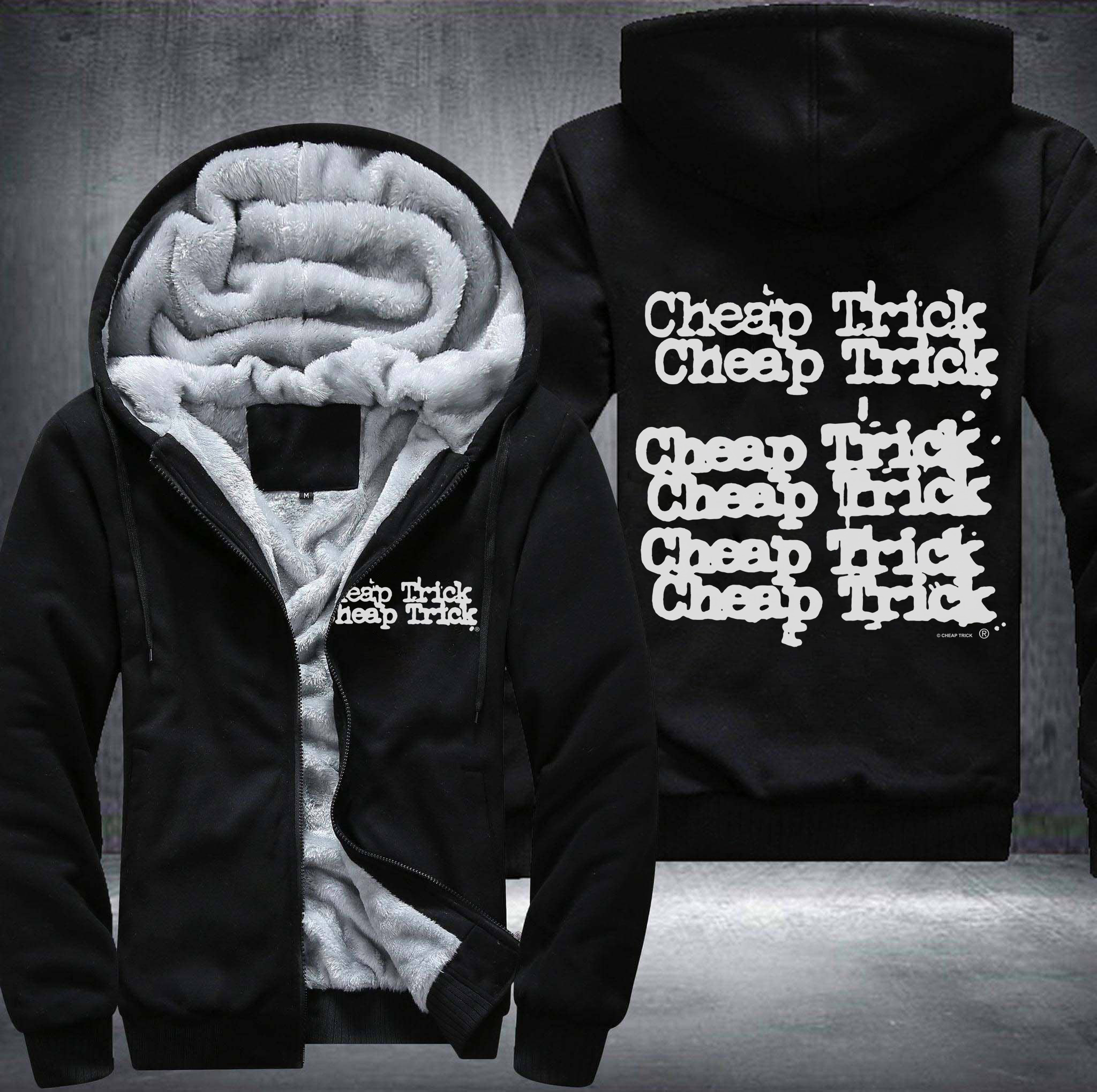 Cheap Trick Fleece Jacket 1 Cheap Trick Fleece Jacket