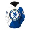 Chelsea FC Hoodie Zip Hoodie