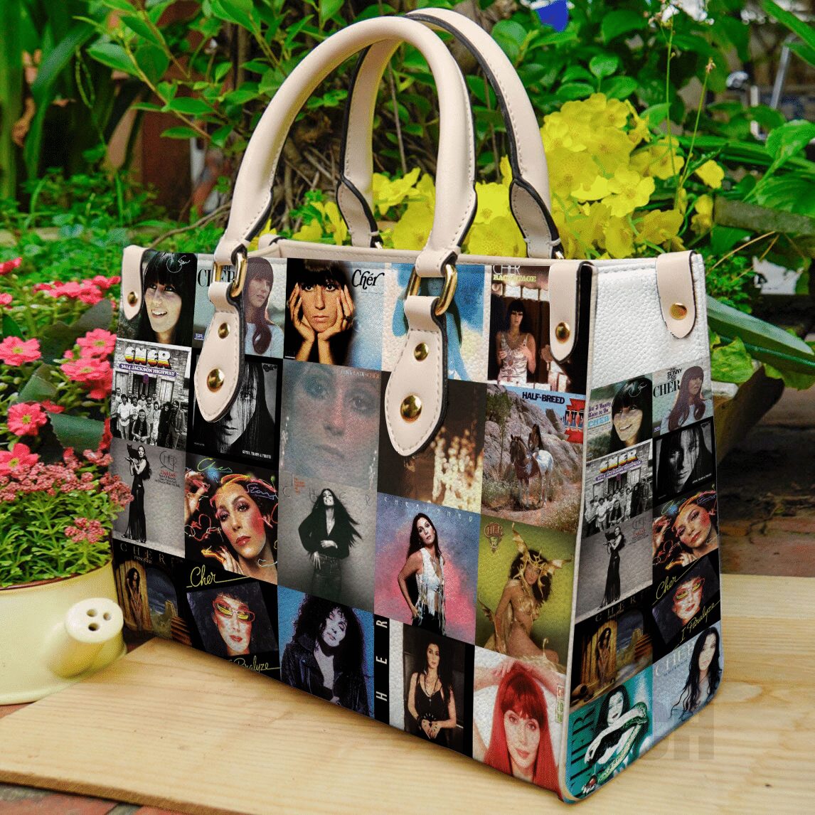 Cher Leather Handbag 1 Cher Leather Handbag