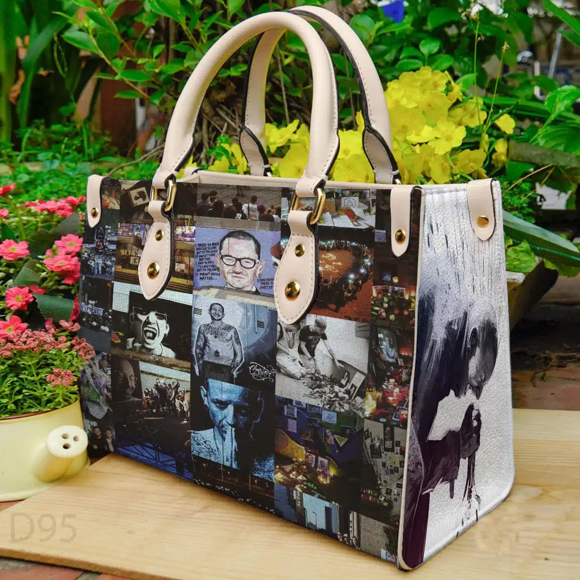 Chester Bennington Leather Handbag 1 Chester Bennington Leather Handbag