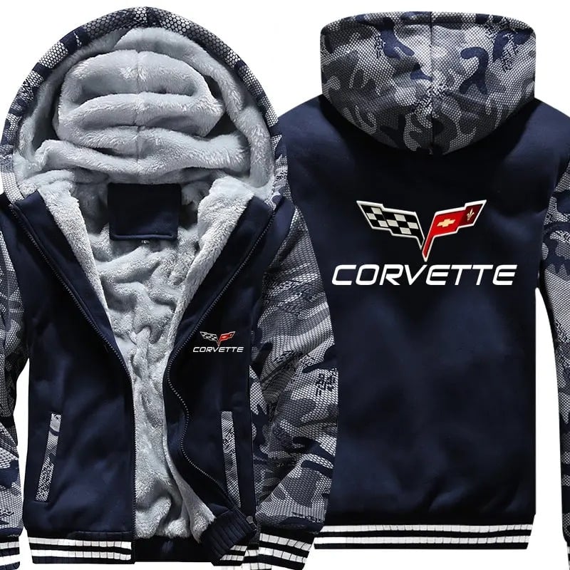 Chevrolet Corvette 1 Fleece Jacket 1 Chevrolet Corvette 1 Fleece Jacket