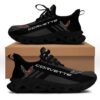 Chevrolet Corvette Car Max Soul Shoes Black