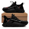 Chevrolet Corvette Car Max Soul Shoes Black