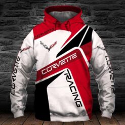 Chevrolet Corvette Hoodie Zip Hoodie 3D