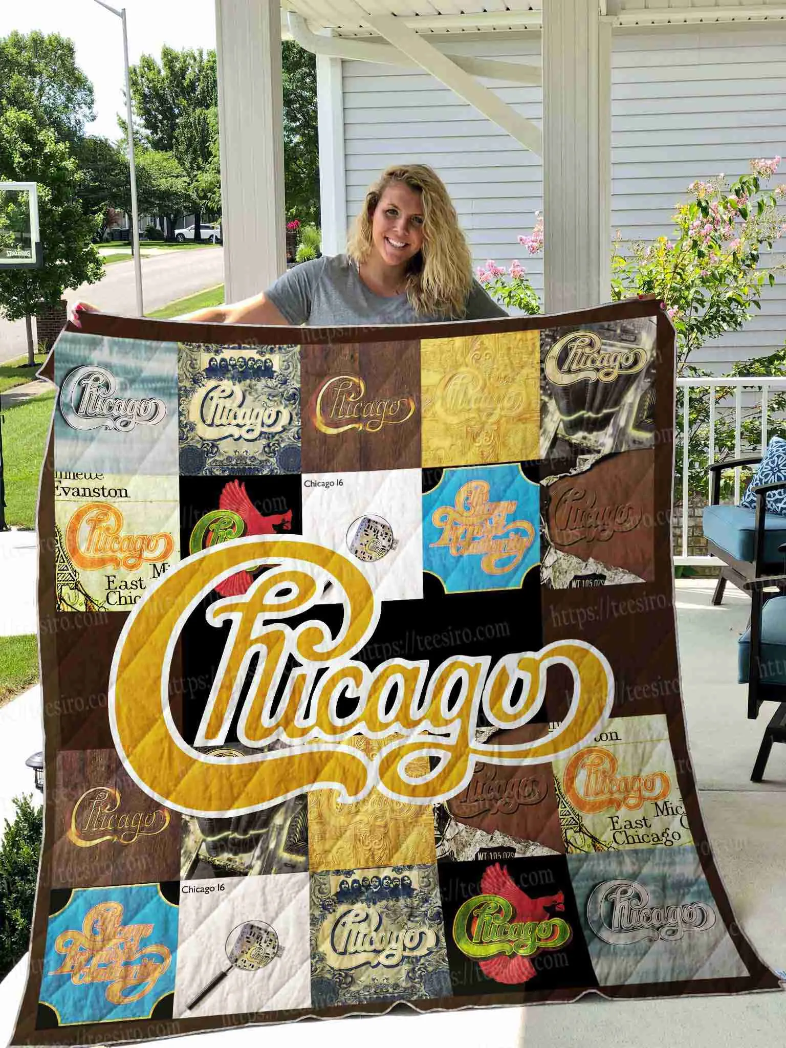 Chicago Band Blanket 1 Chicago Band Blanket