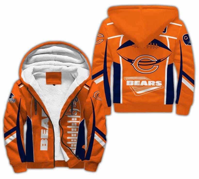 Chicago Bears 1 Fleece Jacket 1 Chicago Bears 1 Fleece Jacket