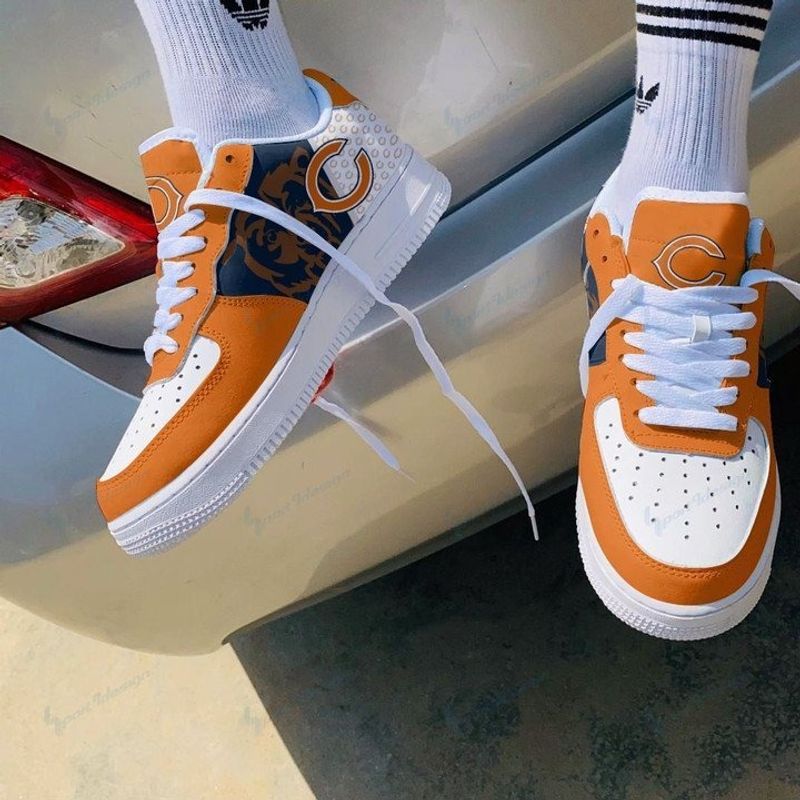 Chicago Bears 1G Air Force Shoes 1 Chicago Bears 1G Air Force Shoes