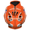 Chicago Bears 1G Hoodie Zip Hoodie 3D